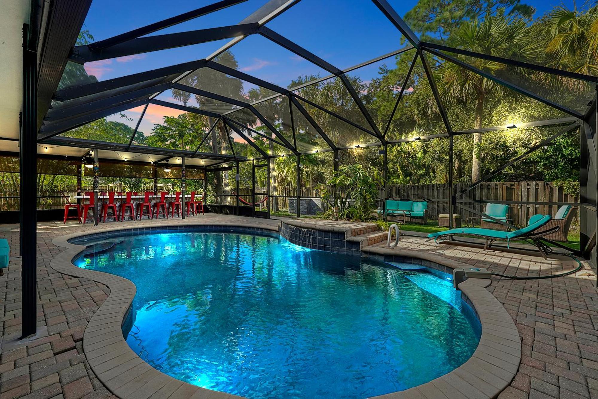 Villa Poolside Cocoa Oasis W/ Tiki Bar! à Frontenac Extérieur photo